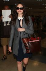 EMMY ROSSUM at LAX Airport in Los Angeles 1810