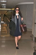 EMMY ROSSUM at LAX Airport in Los Angeles 1810