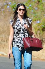 EMMY ROSSUM in Jeans Out Shopping in Los Angeles 0410