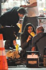 EMMY ROSSUM on the Set of Shameless in Hollywood 1110