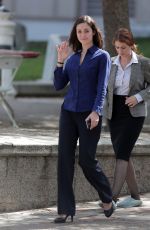 EMMY ROSSUM on the Set of Shameless in Los Angeles 0310