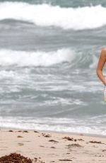 ERIN HEATHERTON at Lilly Pulitzer Photoshoot on the Beach in Miami