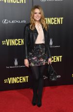 ERIN RICHARDS at St. Vincent Premiere in New York