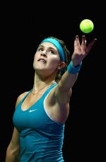 EUGENIE BOUCHAR at BNP Paribas WTA Finals in Singapore