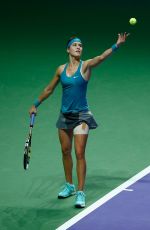 EUGENIE BOUCHAR at BNP Paribas WTA Finals in Singapore