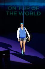 EUGENIE BOUCHAR at BNP Paribas WTA Finals in Singapore