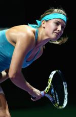 EUGENIE BOUCHAR at BNP Paribas WTA Finals in Singapore