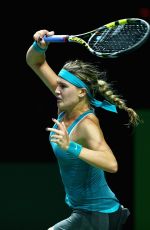 EUGENIE BOUCHAR at BNP Paribas WTA Finals in Singapore