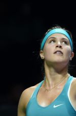 EUGENIE BOUCHAR at BNP Paribas WTA Finals in Singapore