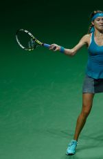 EUGENIE BOUCHAR at BNP Paribas WTA Finals in Singapore