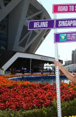 EUGENIE BOUCHARD at 2014 China Open Press Conference in Beijing