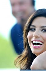 EVA LONGORIA on the Set of Extra in Universal City