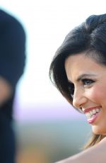 EVA LONGORIA on the Set of Extra in Universal City