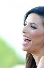 EVA LONGORIA on the Set of Extra in Universal City