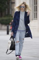FEARNE COTTON Out and About in London 1710