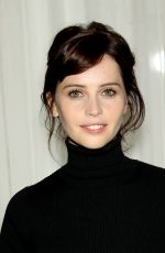 FELICITY JONES at The Theory of Everything Luncheon in New York