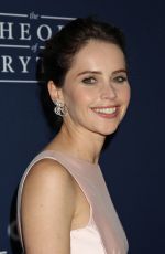 FELICITY JONES at The Theory of Everything Premiere in Beverly Hills