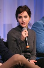 FELICITY JONES at The Theory of Everything Screening in New York