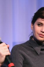 FELICITY JONES at The Theory of Everything Screening in New York