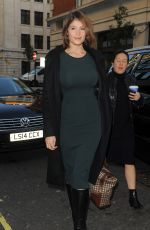 GEMMA ARTERTON Arrives at BBC Radio 1 Studios in London 2810