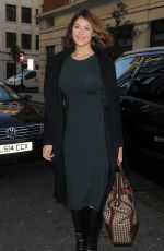 GEMMA ARTERTON Arrives at BBC Radio 1 Studios in London 2810