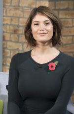 GEMMA ARTERTON at This Mornign Show in London