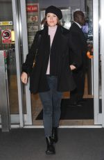 GEMMA ARTERTON Leaves BBC Radio 2 Studios in London