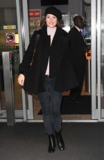 GEMMA ARTERTON Leaves BBC Radio 2 Studios in London