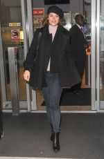 GEMMA ARTERTON Leaves BBC Radio 2 Studios in London