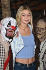 GIGI HADID at Knott’s Scary Farm Openingh Night in Buena Park