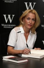 GILLIAN ANDERSON at A Vision of Fire Book Signing in London