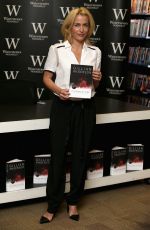 GILLIAN ANDERSON at A Vision of Fire Book Signing in London