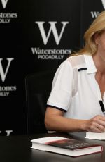 GILLIAN ANDERSON at A Vision of Fire Book Signing in London