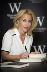 GILLIAN ANDERSON at A Vision of Fire Book Signing in London