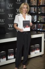 GILLIAN ANDERSON at A Vision of Fire Book Signing in London