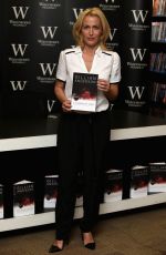 GILLIAN ANDERSON at A Vision of Fire Book Signing in London