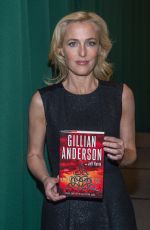 GILLIAN ANDERSON at In Conversation with Jeff Rovin Promotion in New York