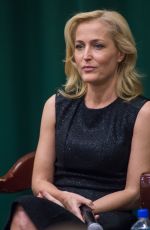 GILLIAN ANDERSON at In Conversation with Jeff Rovin Promotion in New York