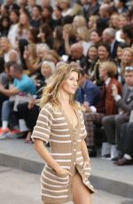 GISELE BUNDCHEN on the Runway of Chanel Fashion Show in Paris