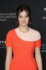 HAILEE STEINFELD at Bafta Los Angeles Jaguar Britannia Awards in Beverly Hills