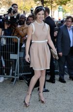 HAILEE STEINFELD at Miu Miu Fashion Show in Paris