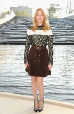 HALEY BENNETT at Louis Vuitton Fashion Show in Paris