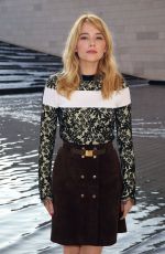 HALEY BENNETT at Louis Vuitton Fashion Show in Paris