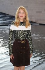 HALEY BENNETT at Louis Vuitton Fashion Show in Paris