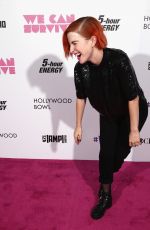 HAYLEY WILLIAMS Performs at We Can Survive 2014 in Los Angeles