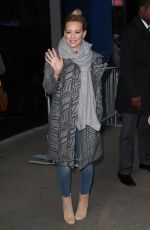 HILARY DUFF at Good Morning America in New York