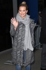 HILARY DUFF at Good Morning America in New York