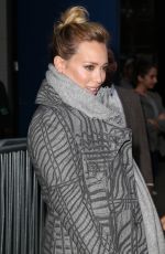 HILARY DUFF at Good Morning America in New York