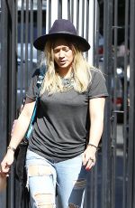 HILARY DUFF at Halloween Costume Party at a School in Beverly Hills