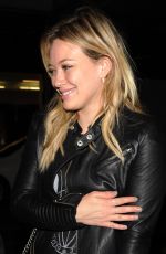HILARY DUFF at Los Angeles International Airport 1510